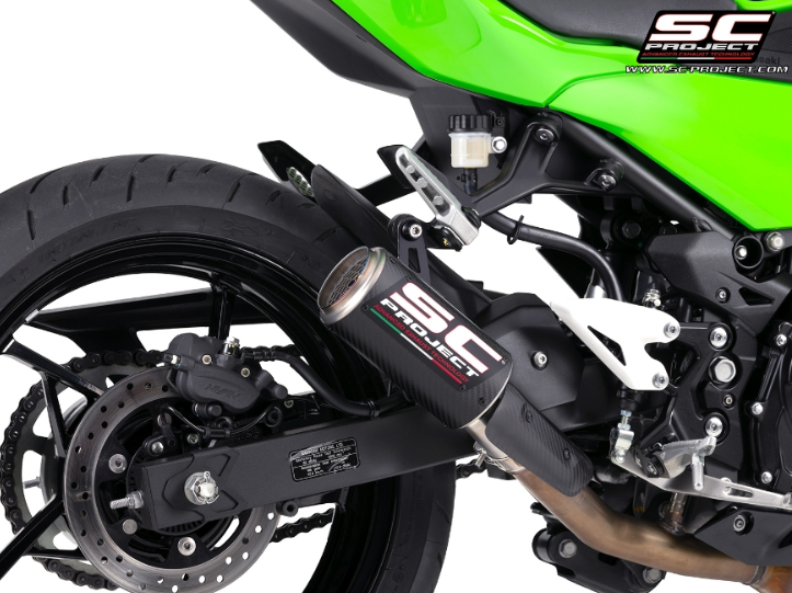 Terminale SC-PROJECT modello CR-T per kawasaki Ninja 500