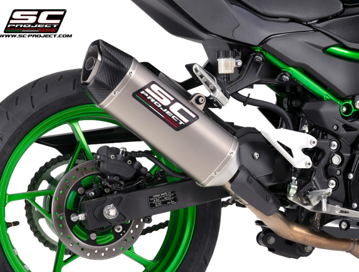TERMINALE  SC-PROJECT modello SC1-X per Kawasaki z500