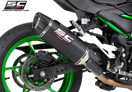 Termnale SC-Project modello  SC1-X omologato per kawasaki z500