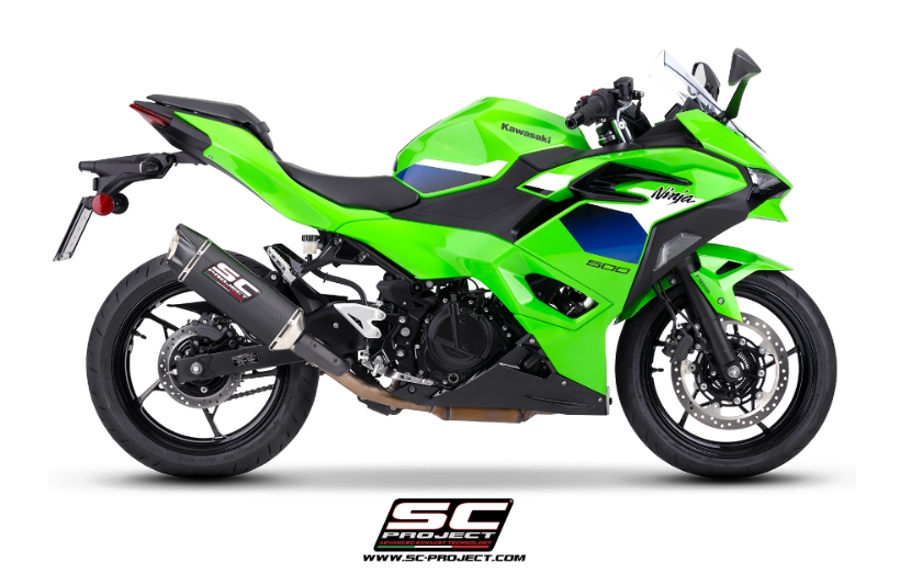 Termnale SC-Project modello  SC1-X omologato per kawasaki Ninja 500