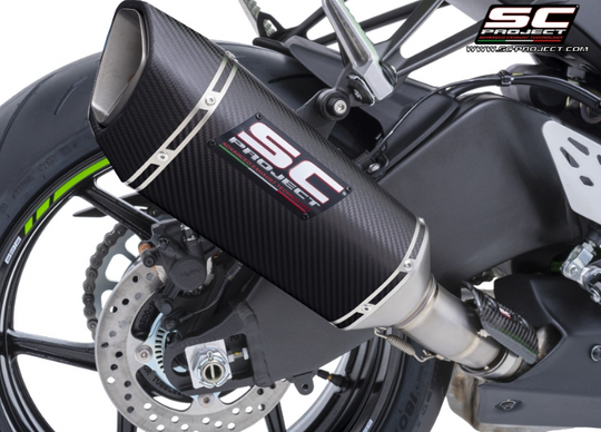 Terminali SC-Project omologato modello SC1-R per kawasaki zx-6r