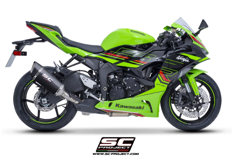 Terminali SC-Project omologato modello SC1-R per kawasaki zx-6r