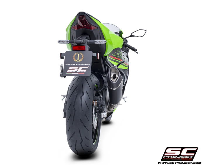 Terminali SC-Project omologato modello SC1-R per kawasaki zx-6r