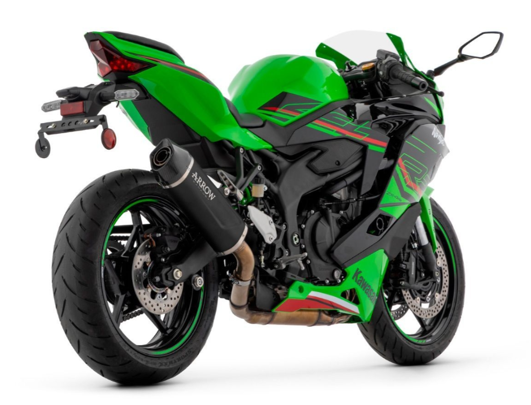 Terminale Arrow per Kawasaki zx4r 2024>