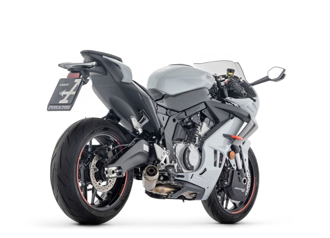 impianto di scarico arrow per Cf moto 675 SR-R