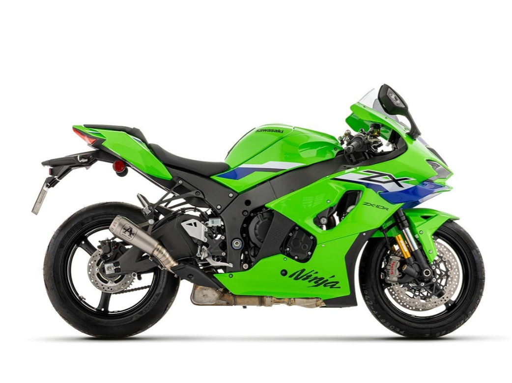 Terminale Pro-Race titanio per Kawasaki Ninja Zx10R/RR