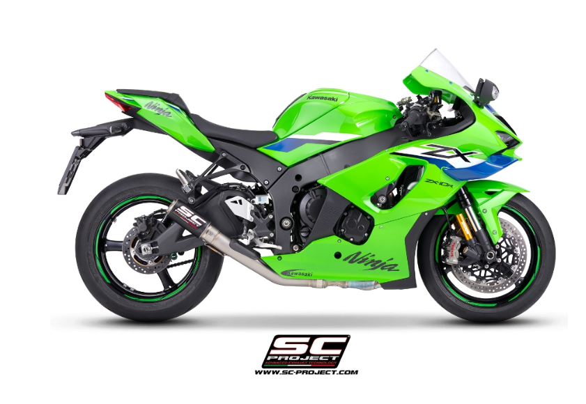 Terinale Sc modello CR-T, con raccordo decat per Kawasaki zx10R/RR 2026
