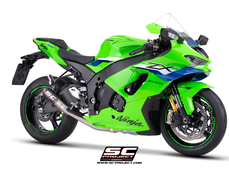Terinale Sc modello CR-T, con raccordo decat per Kawasaki zx10R/RR 2026