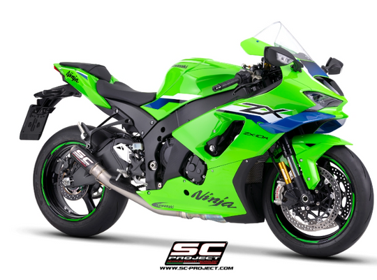 Terinale Sc modello CR-T, con raccordo decat per Kawasaki zx10R/RR 2026