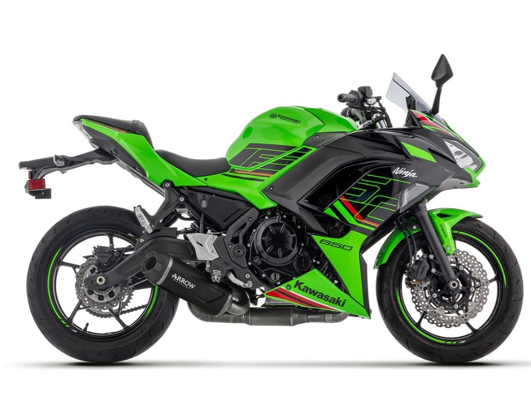 Terminale Arrow per Kawasaki Ninja 650 2024>