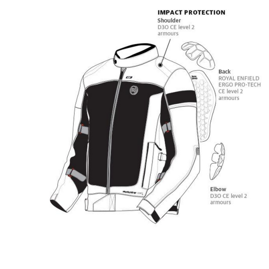 Giacca Royal Enfield Eco Windfarer