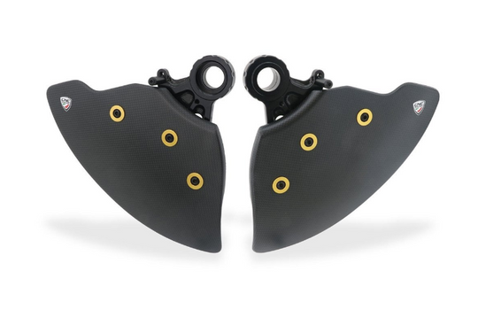 CNC RACING GP DUCTS EVO - Sistema Raffreddamento Impianto Frenante - Carbonio Opaco