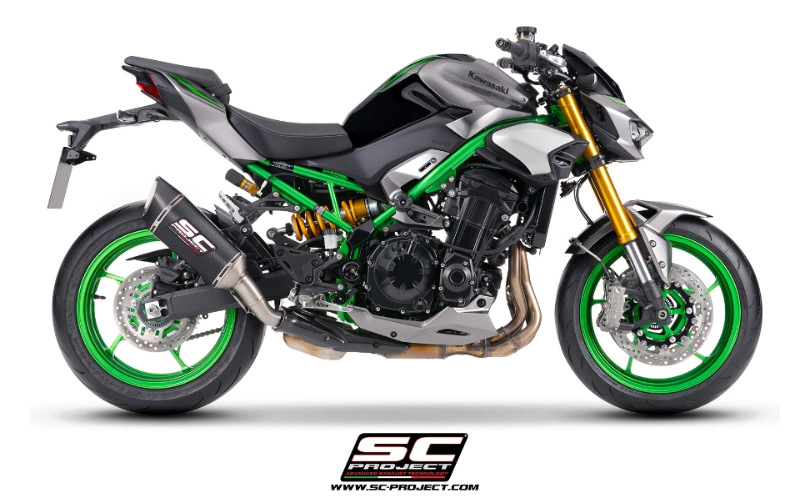 Silenziatore SC1-R carbonio Kawasaki Z900 - Z900 A2 (2025 - 2026)