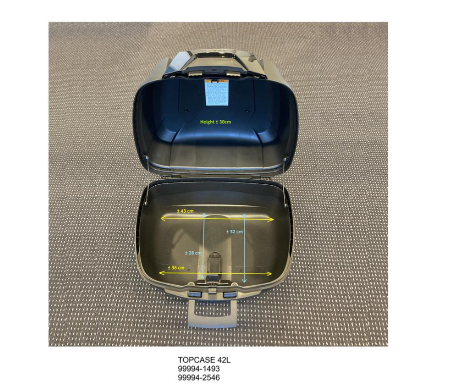 Bauletto 42L Kawasaki KLE 500 - 500 SE 2026>