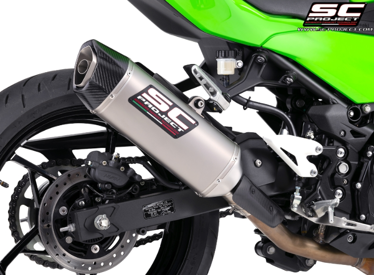 Terminale SC PROJECT  modello SC1-X per kawasaki Ninja 500