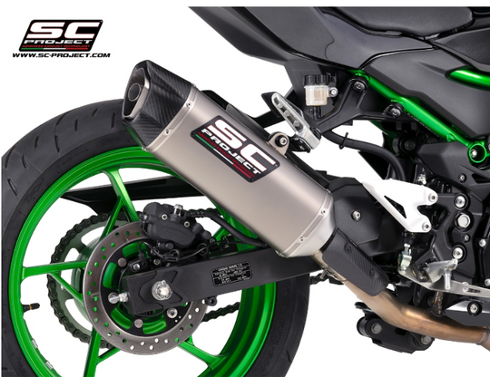 Termnale SC-Project modello  SC1-X omologato per kawasaki z500