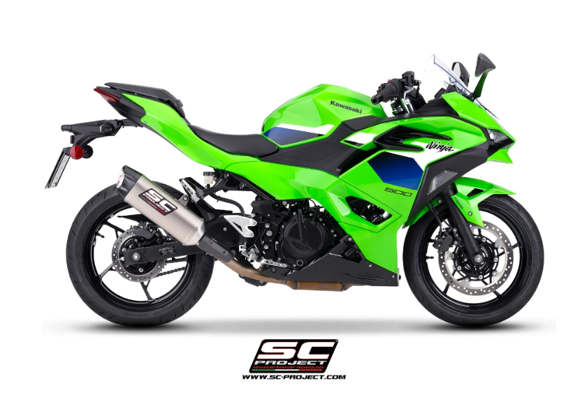 Termnale SC-Project modello  SC1-X omologato per kawasaki Ninja 500