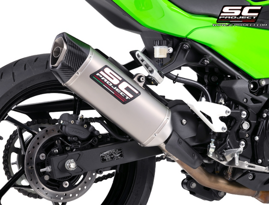 Termnale SC-Project modello  SC1-X omologato per kawasaki Ninja 500