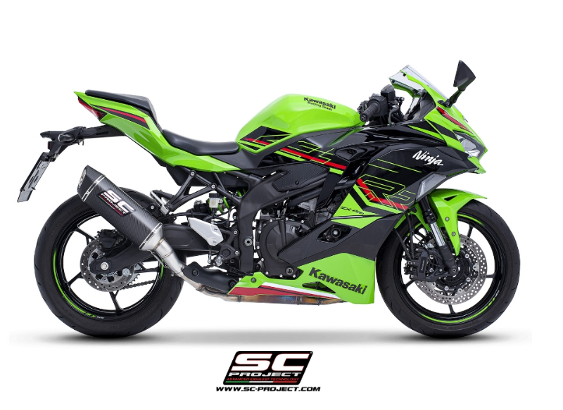 Terminale SC-Project modello SC1-S per Kawasaki Ninja ZX-4R-RR