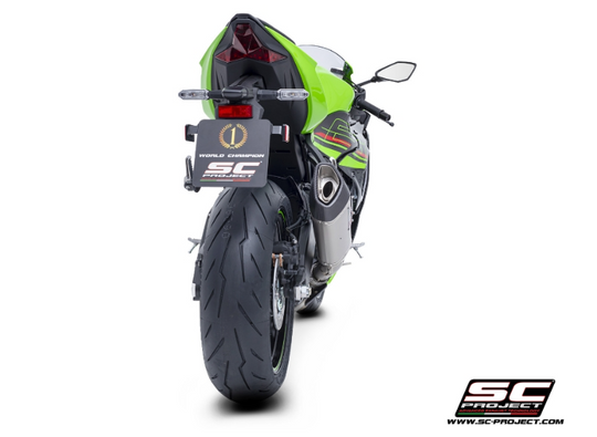 Terminali SC-Project omologato modello SC1-R per kawasaki zx-6r