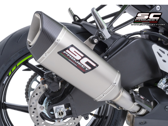 Terminali SC-Project omologato modello SC1-R per kawasaki zx-6r