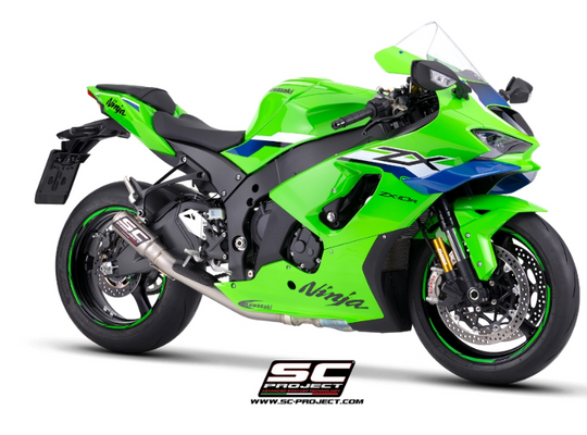 Terinale Sc modello CR-T, con raccordo decat per Kawasaki zx10R/RR 2026