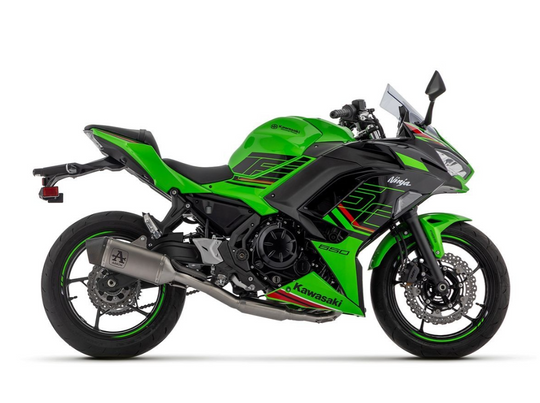 Terminale Arrow per Kawasaki ninja 650 2024>