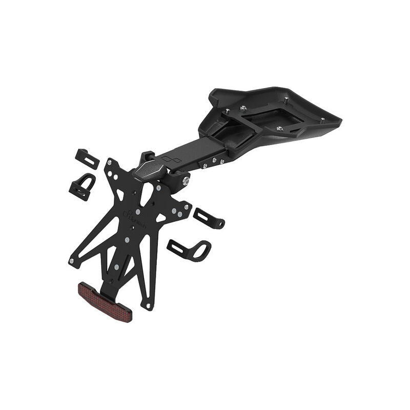 Lightech Kit Porta Targa Regolabile per Ducati Multistrada V4 - V4S - V4RS - V4 Pikes Peak 2021-2024