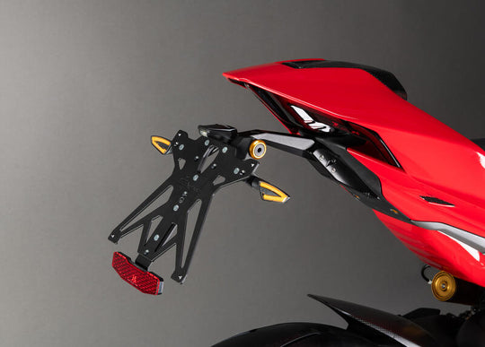 Lightech Kit Porta Targa Regolabile per Ducati Panigale V2 - V2S - V4 -V4S Streetfighter V2 -V2S -V4 -V4S 2025