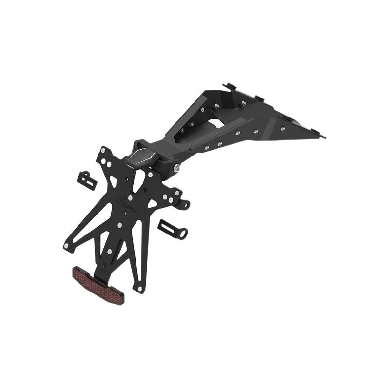 Lightech Kit Porta Targa Regolabile per QJ SRK 700 - 2024