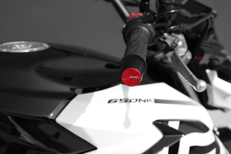 Contrappesi Manubrio In Metallo  Alluminio Serie 400 per CFMoto - Kawasaki Ktm