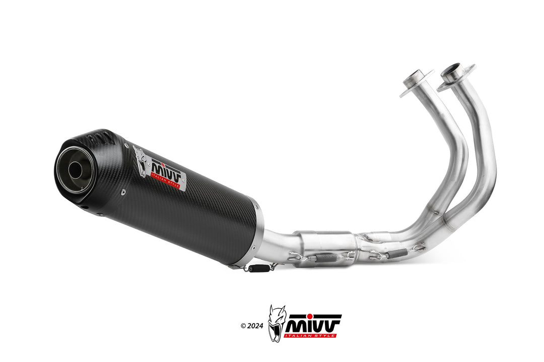 Impianro di scarico NON OMOLOGATO MIVV modello OVAL per Kawasaki  z650/z650S 2024>2026