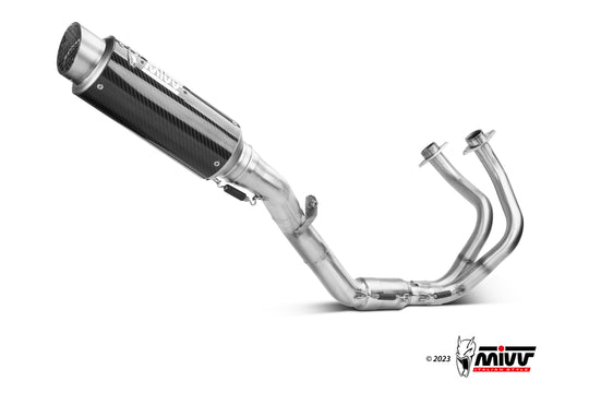 IMPIANTO DI SCARICO NON OMOLOGATO  MIVV modello GP PRO per Kawasaki Z650/Z650S 2024>2026
