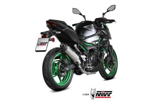 Terminale di scarico MIVV AK-1 INOX per Kawasaki Z500 2024-2025
