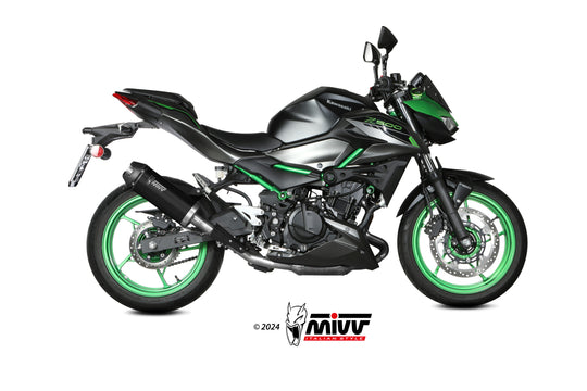 Terminale di scarico MIVV AK-1 INOX per Kawasaki Z500 2024-2025