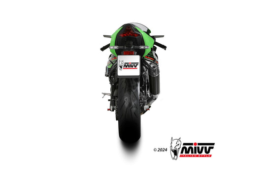 Terminale di scarico MIVV AK-1 per Kawasaki ZX-6R 2021-2025