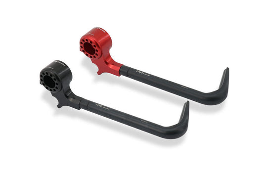 CNC RACING Lever-Guard Street - Protezione leva freno anteriore con attacco specchio