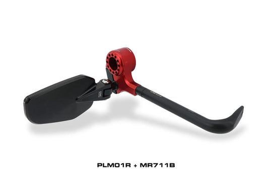 CNC RACING Lever-Guard Street - Protezione leva freno anteriore con attacco specchio