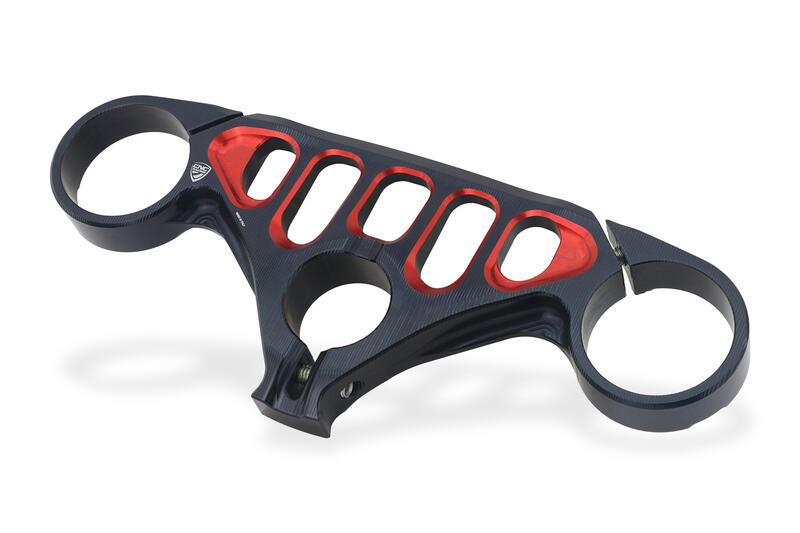 CNC RACING Piastre di sterzo Ducati Panigale V4 - Superiore - Bicolor