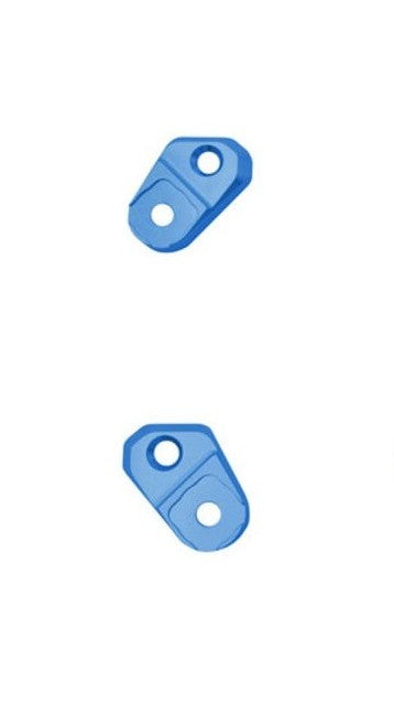 Lightech Kit Piastrine Supporto Poggiapiede per Ducati Panigale V4 - V4S 2025