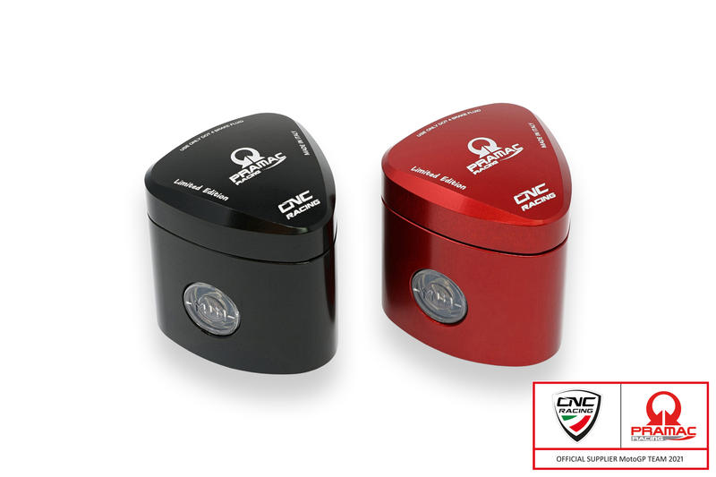 CNC RACING Serbatoio olio freno posteriore / frizione 12 ml REBEL - Pramac racing Limited Edition
