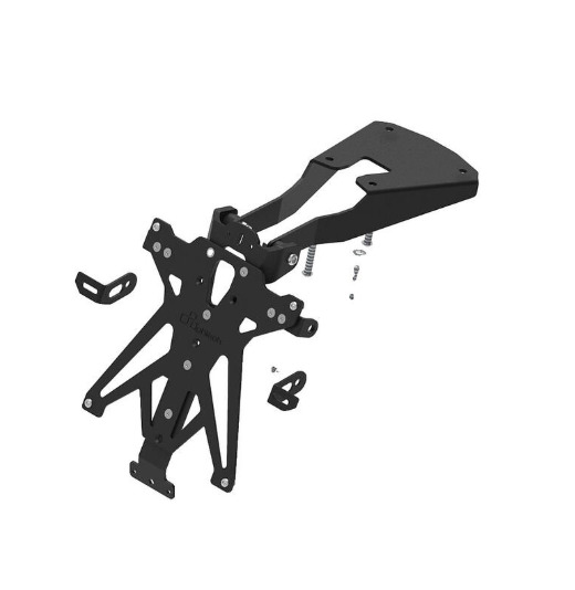 Lightech Porta Targa Regolabile per Triumph Scrambler 400 - Speed 400 - 2023 - 2024