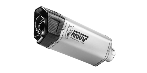 Terminale di scarico MIVV SR-1 INOX per Honda CB 750 Hornet 2025>
