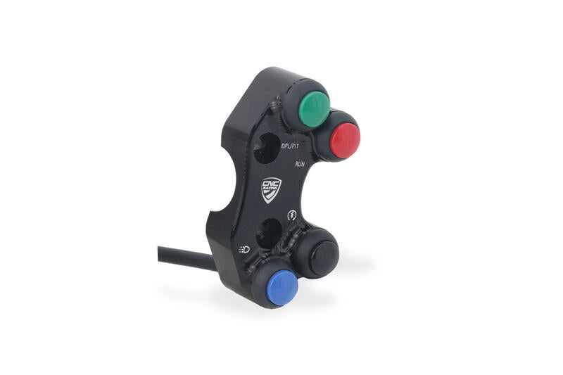 CNC RACING Pulsantiera destra stradale 4 Bottoni - pompa freno radiale Brembo CNC e forgiate