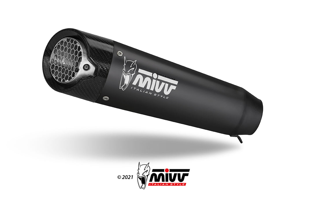 Impianto di scarico X-M5 INOX nero non omologato