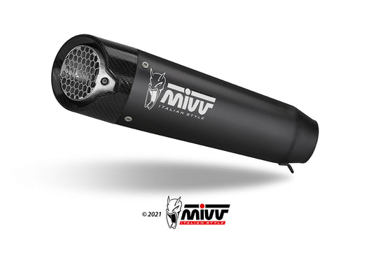 Impianto di scarico X-M5 INOX nero non omologato
