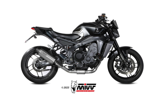 Impianto di scarico Mivv AK-1 con coppa in carbonio per Yamaha MT -09 2025