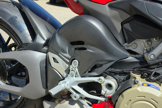 CNC RACING Paracalore collettori Ducati Panigale V4 - carbonio