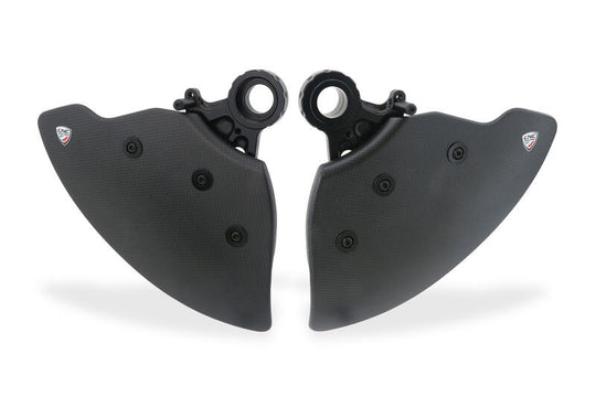 CNC RACING GP DUCTS EVO - Sistema Raffreddamento Impianto Frenante - Carbonio Lucido