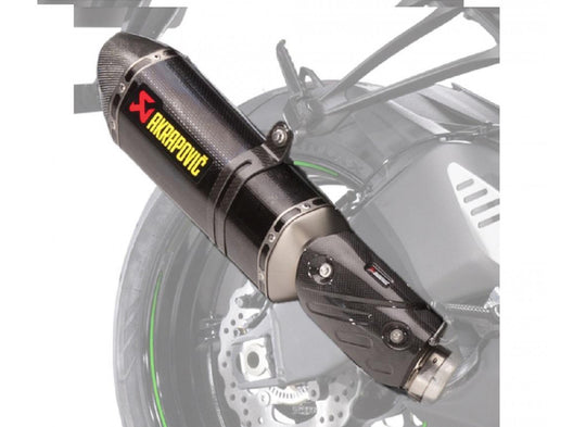Scarico Akrapovic in carbonio per Kawasaki Ninja ZX-6R 2025>